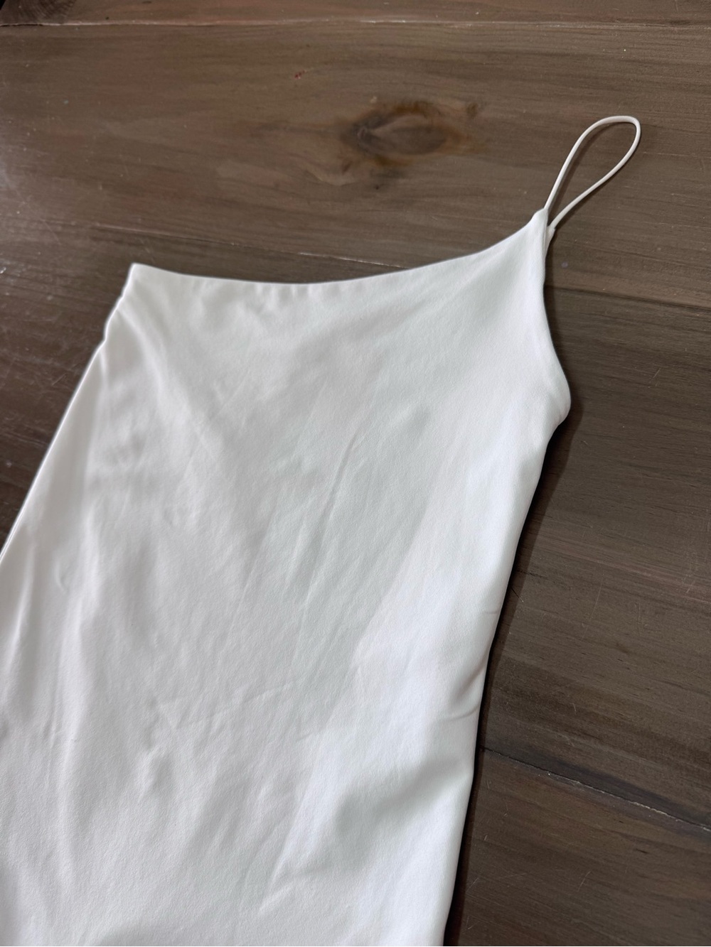 Aritzia Babaton One Shoulder Body Contour Bodysuit Women’s XS Crisp White - Picture 3 of 7